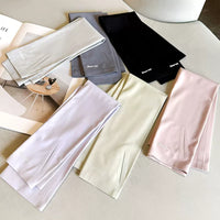Seamless Ice Silk UV Protection Arm Sleeves for Summer Driving & Cycling