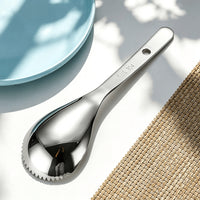 304 Stainless Steel Shaved Ice Spoon, Thickened Multi-functional Ice Scraper for Home & Hotel Use