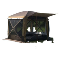 Hexagonal Automatic Pop-Up Tent for Camping, Beach, and Outdoor Events
