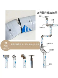 Stainless Steel Chimney Flue Pipe for Wood Stoves and Boilers, 0.7mm Thick
