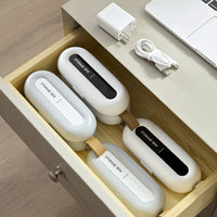 Japanese Style Multi-functional Data Cable Charger Storage Box Portable Handheld Glasses Case Dustproof Pressure-resistant