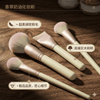 12-Piece Portable Makeup Brush Set with Eyeshadow, Powder, and Blush Brushes