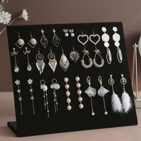 Desktop Jewelry Display Board for Earrings, Necklaces, and Bracelets