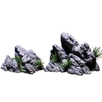 Aquarium Artificial Dragon Stone Mountain Ornament for Fish Tank Landscaping