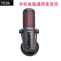 USB Condenser Microphone for Phone & Computer with Monitoring & Mute Function