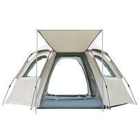 Automatic Pop-Up Hexagonal Camping Tent with Rain Protection and Mosquito Netting