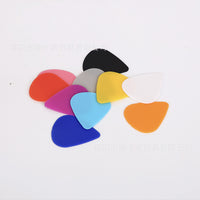 ABS Frosted Guitar Picks - 0.5mm, 0.75mm, 1.0mm Thickness for Acoustic and Electric Guitars