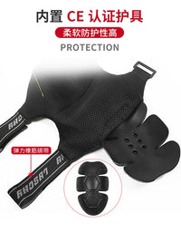 Motorcycle Riding Knee Pads with CE Protection - Breathable & Anti-Fall for All Seasons