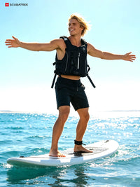 Adult Unisex Life Vest for Flood Protection, Kayaking, Paddleboarding, Sailing, Jet Skiing, Surfing, Dragon Boating