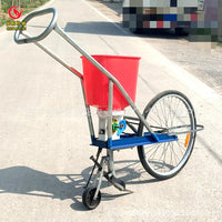 Manual Corn Peanut Soybean Planter and Fertilizer Spreader for Agricultural Use