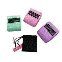 Fabric Resistance Bands Set for Glute Activation and Squats, Non-Slip Exercise Loops for Workout