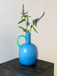 NTSTUDIO French Style Mini Glass Vase for Desktop Decor