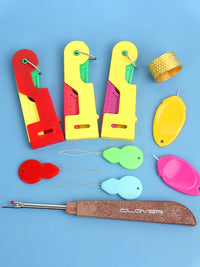 Automatic Needle Threader for Sewing Machines and Hand Sewing, Easy Threading Tool for Seniors