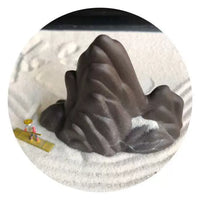 Zen Garden Ceramic Mountain Ornament for Micro Landscape Sand Tray