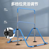 Kids' Indoor Pull-Up Bar for Home Use, Adjustable Height Fitness Equipment for Children