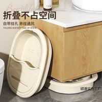 Foldable Foot Spa Bath Massager with Lid, Portable and Thickened for Home Use, Over-Calf Insulation