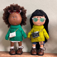 24cm BJD Potato Doll with Changeable Outfits, New Year Gift Box Set