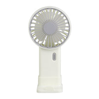 Portable Handheld Mini Fan with USB Charging and Desktop Stand, Customizable Logo
