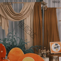 Autumn Harvest Festival Backdrop Fabric for Kindergarten Mid-Autumn National Day Decorations