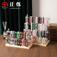 Acrylic Multi-Tier Bracelet and Hair Tie Display Stand