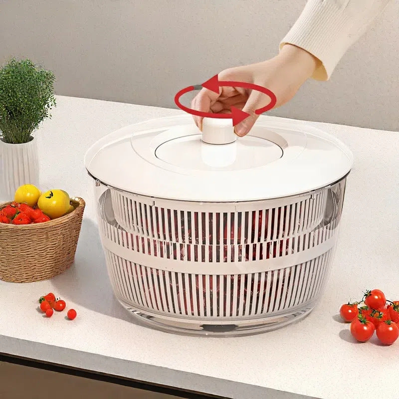 Large Capacity Multifunctional Fruit and Vegetable Spinner Salad Dryer