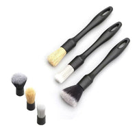 Car Air Vent Cleaning Brush Set - Soft Bristle Detail Brushes for Auto Interior