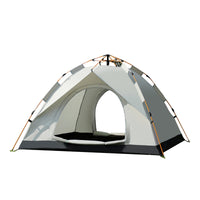 Automatic Pop-Up Camping Tent for Outdoor Activities - Instant Setup, Foldable, Sun and Rain Protection
