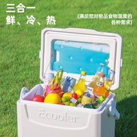 Portable Outdoor Camping Cooler Box for Food and Drinks