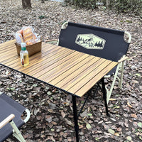 Portable Steel Frame Outdoor Folding Chair for Camping, Beach, and Patio
