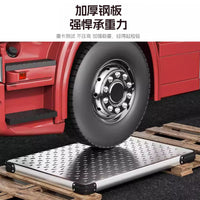 Heavy-Duty Steel Plate Hand Truck Dolly Cart with Silent Wheels for Home and Industrial Use