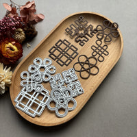 Chinese Style New Year Carbon Steel Cutting Dies for DIY Scrapbooking and Card Making