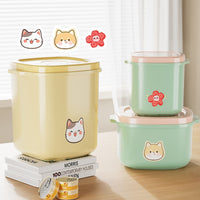 Vacuum Sealed Pet Food Storage Container for Dry Food, Grains, Rice - Moisture-proof