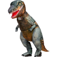 Inflatable Dinosaur Rider Costume for Halloween and Parties