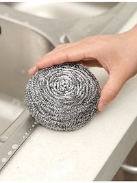 Large Stainless Steel Scouring Pads for Kitchen Cleaning