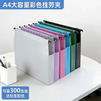 Hanging File Folders A4 Document Organizer with Large Capacity for Classification and Storage