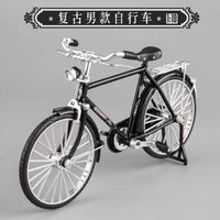 DIY Retro Bicycle Model Kit Alloy Collectible Toy