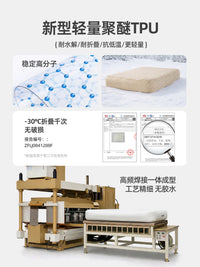 TAJIBI TPU Self-Inflating Camping Air Mattress with Built-in Pump, Portable Cloud Bed for Outdoor Travel