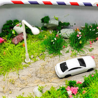 DIY Miniature Island Road Car Landscape Kit in Tin Box