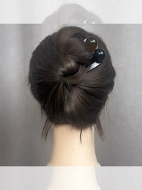 New Chinese Style Pearl Three-Tooth Hairpin Set for Buns and Updos