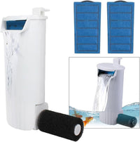 Submersible Low Water Level Turtle Tank Filter with Quiet Operation and Built-in Purifier