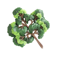 Artificial Ginkgo Leaf Branches for Landscaping and Home Decor