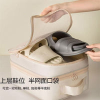 Multi-layer Travel Shoe Storage Bag Portable Luggage Organizer Waterproof Dustproof