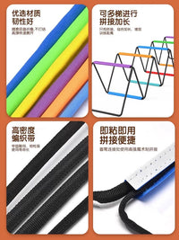Football Training Agility Ladder for Kids, Home Physical Pace Training Equipment, Folding Rope Ladder