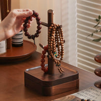 Solid Wood Display Stand for Bracelets and Collectibles