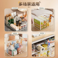 Clear Stackable Storage Bins with Lids for Toys, Snacks, and Clothing