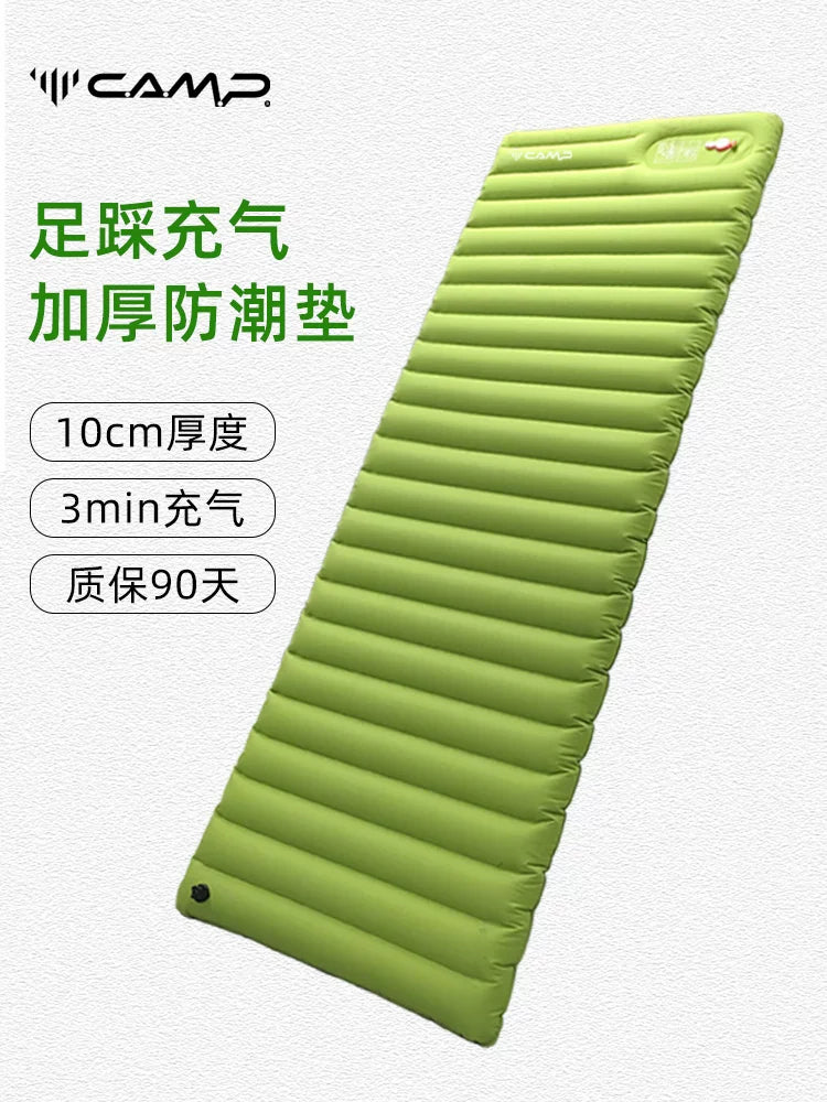 CAMP Outdoor Camping Inflatable Sleeping Pad Moisture-proof Thickened Portable Mat