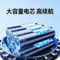 Bladeless Desk Fan with Automatic Oscillation, Quiet Operation, and Long-Lasting Battery for Home and Office