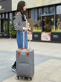 Portable Insulated Cooler Bag with Wheels for Outdoor Picnics and Food Delivery