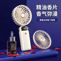 Portable Mini Handheld Fan with Custom Logo Option for Outdoor Events and Gifts