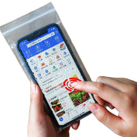 Disposable Waterproof Phone Pouch with Touchscreen Compatibility